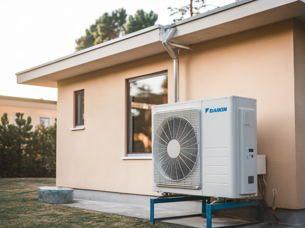 Comment choisir et dimensionner une pompe à chaleur air/eau daikin pour une maison de 120 m² sans surprises