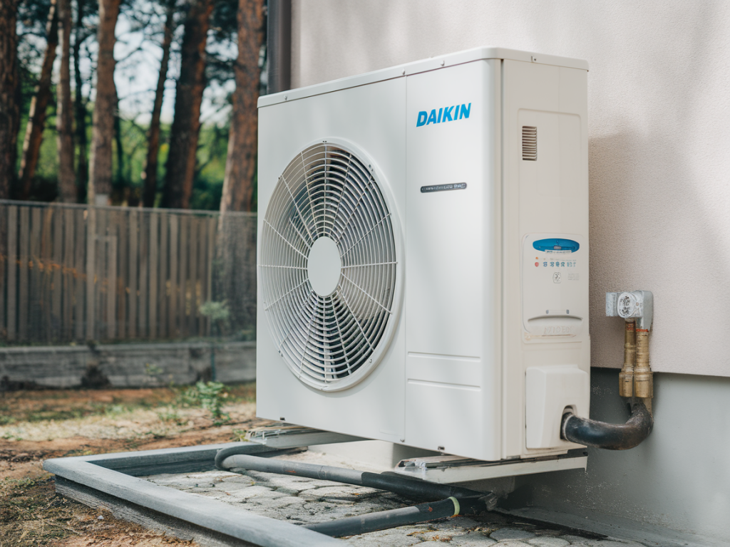 Quel budget prévoir pour remplacer une chaudière fioul par une pompe à chaleur air/eau daikin sur une maison de 150 m²