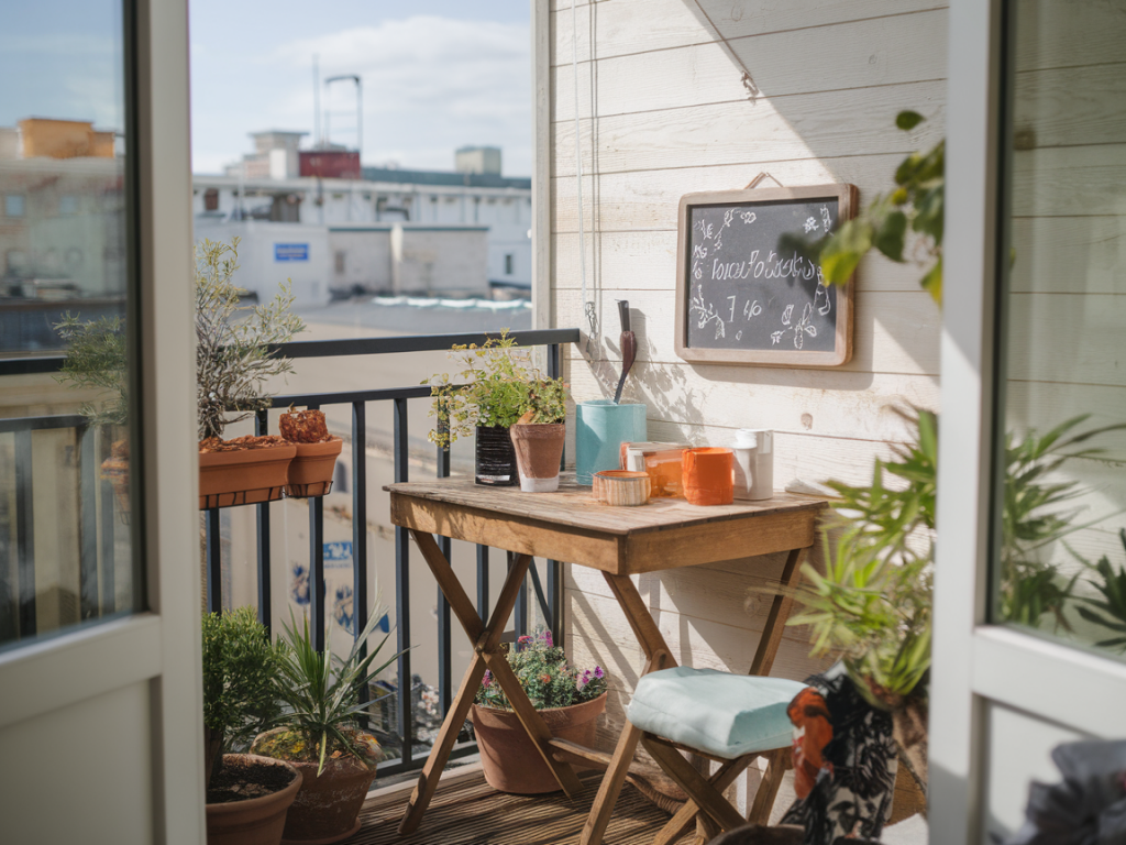 Transformer un petit balcon en cuisine d'été : budget, matériaux et plan d'installation en 4 étapes