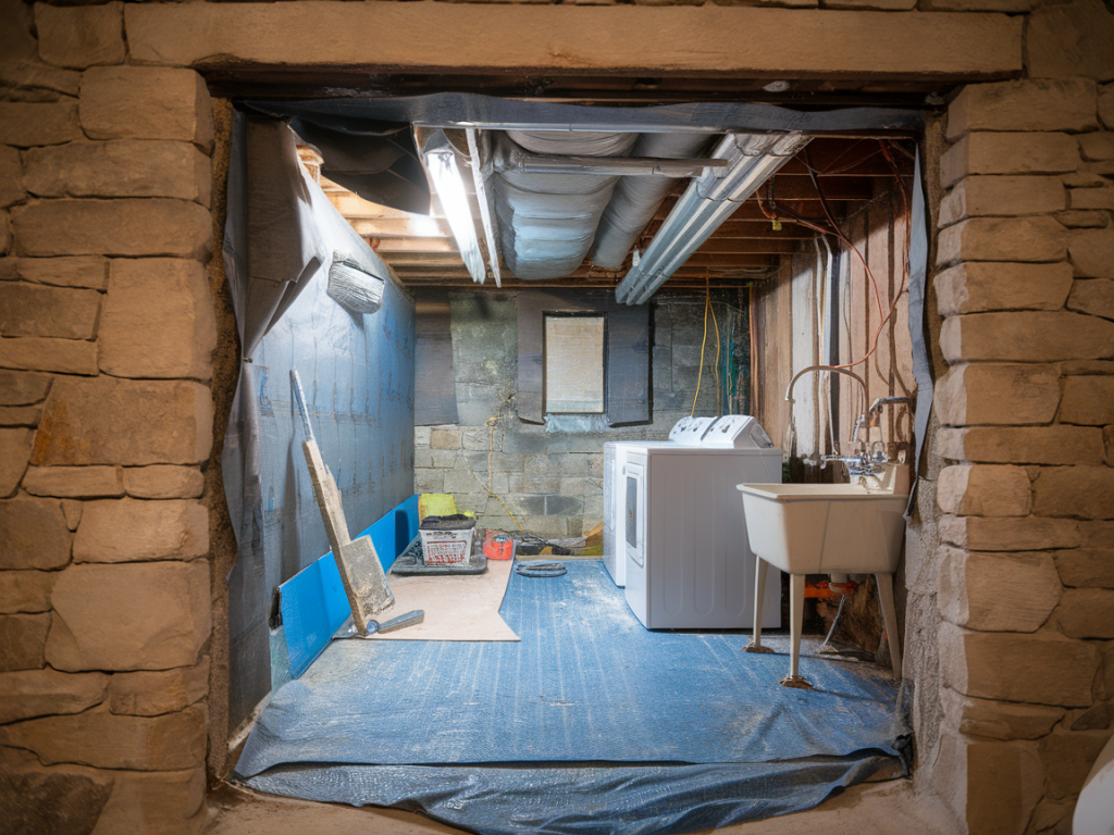 Transformer une cave humide en buanderie saine : ventilation, membranes et budget à prévoir